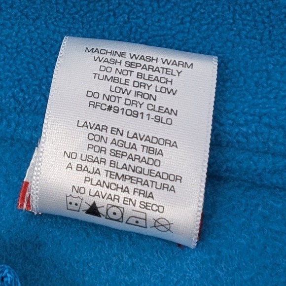 Danskin Women's Medium Deep Cyan Fleece Vest | Warm Cozy Athleisure Layer - Picture 8 of 9